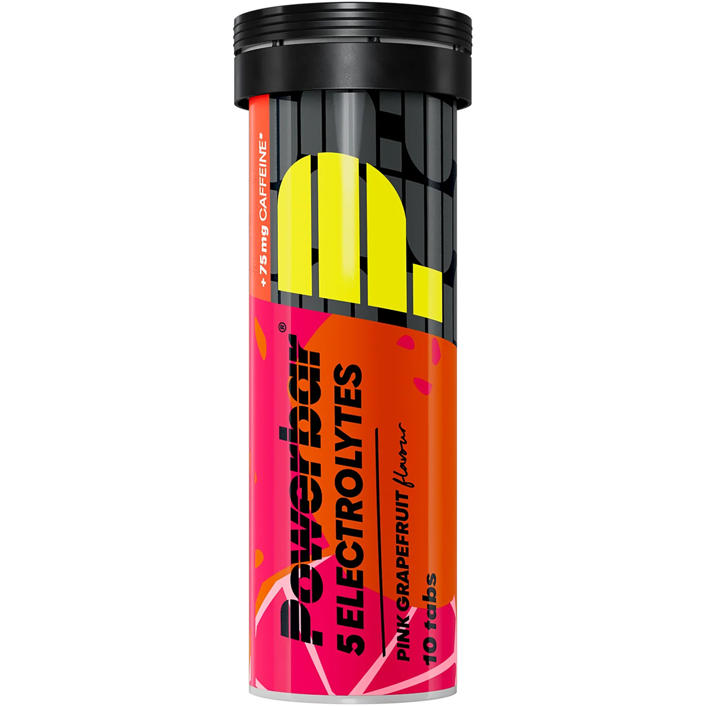 PowerBar 5 Electrolytes Tab - Zero Calorie Sports Drink Getränkepulver Pink-Grapefruit mit Koffein Größe 40g