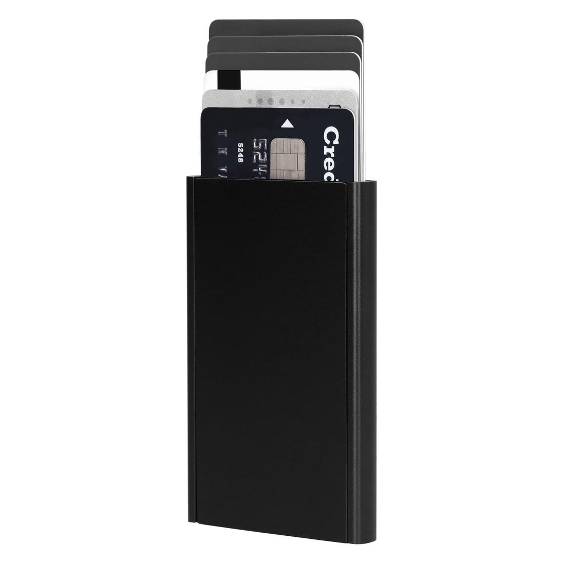 Mobiparts Cardprotector Aluminum with MagSafe Black (MP-132854)