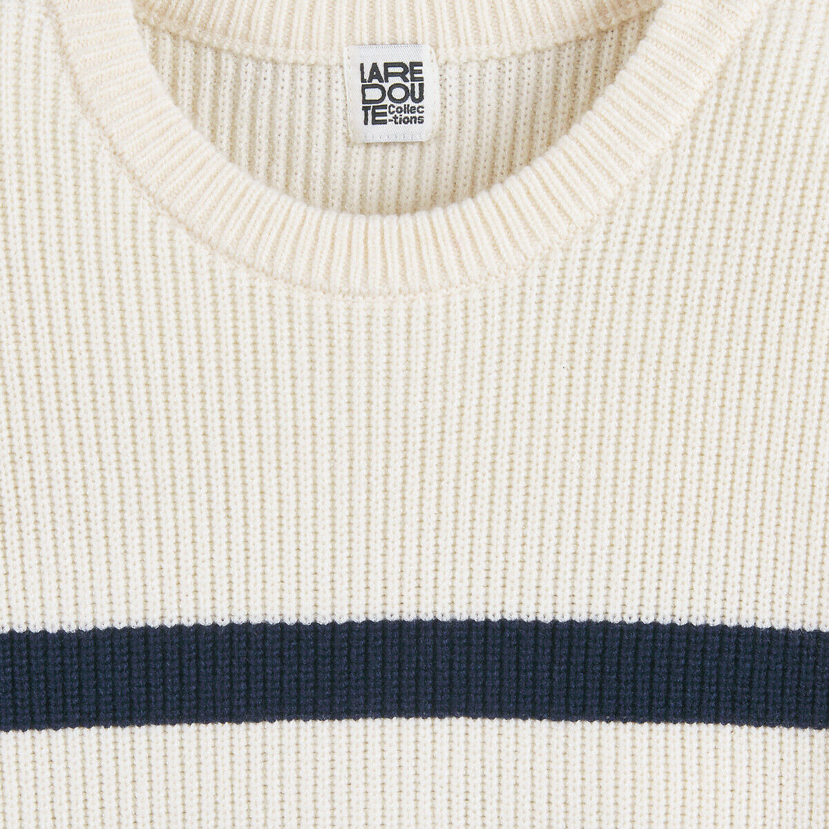 LA REDOUTE COLLECTIONS Pull col rond rayé