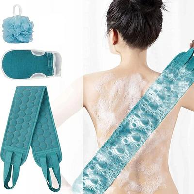 Uplift Essentials Complete 3 Piece Exfoliating Body Scrubber Set Complete 3 Piece Exfoliating Body Scrubber Set