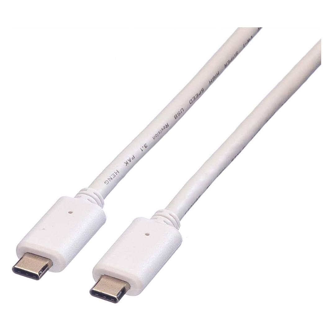 Cables Direct CDL 1m USB 10Gbps C M - C M 100W (1 m, USB 3.2 Gen 2, 100 W) (NLMOB-901)