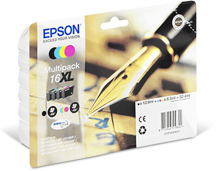 Cartucho de tinta - Epson 16XL, Multipack