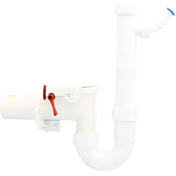 Otto Haas KG OHA Sperrwerk mit Rückstaudoppel- und Noppelverschluss PP-Siphon DN50