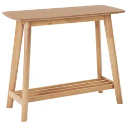 KONSOLENTISCH heller Holzfarbton Tulare