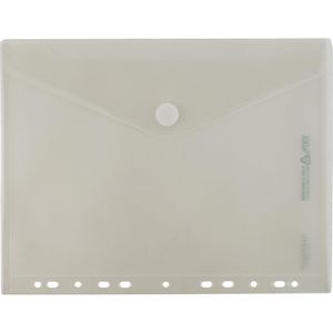 Foldersys Dokumententasche A4, FolderGreen 40706-00, für 20 Blatt, abheftbar, Recycling, transparent