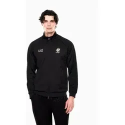 EA7 für Herren. 7M002297_AF21420 Sweatshirt Fußball schwarz (XXS), Sportlich, Sportbekleidung, Multisport, Polyester
