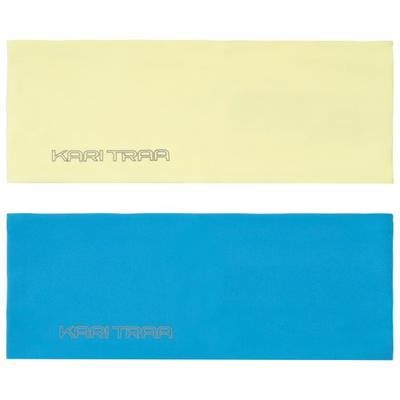 Kari Traa - Women's Una Headband 2-Pack - Stirnband Gr One Size blau/gelb