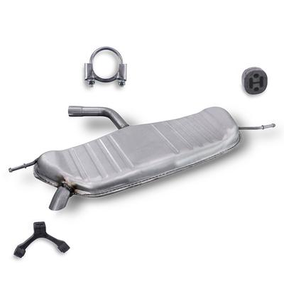 Bestprice Endschalldämpfer + Montagematerial [Hersteller-Nr. 40279267] für VW