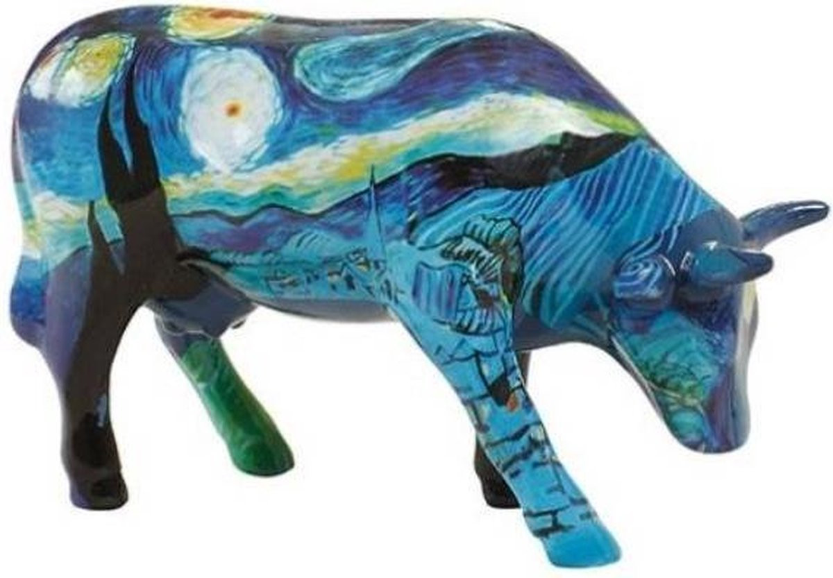 Cowparade Vincent's Cow medium keramiek decoratie voor op tafel