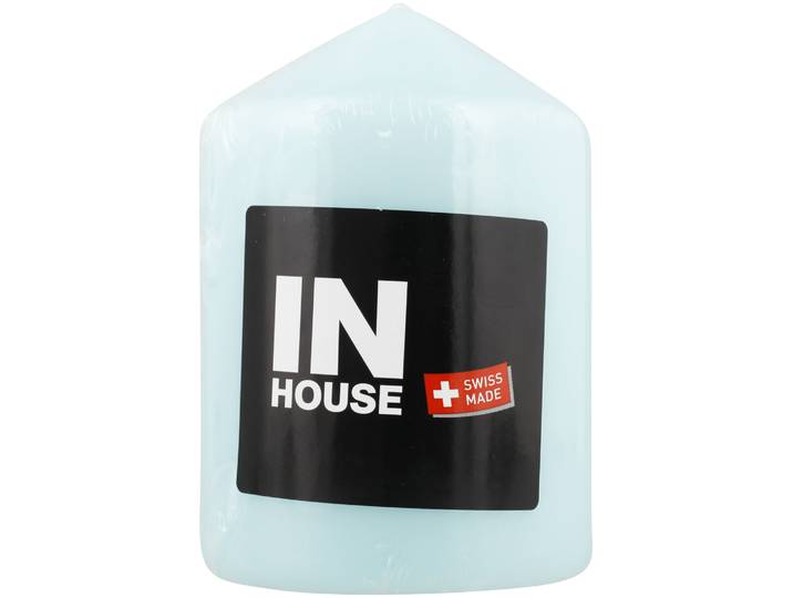 Inhouse Zylinderkerze 80x115mm mint