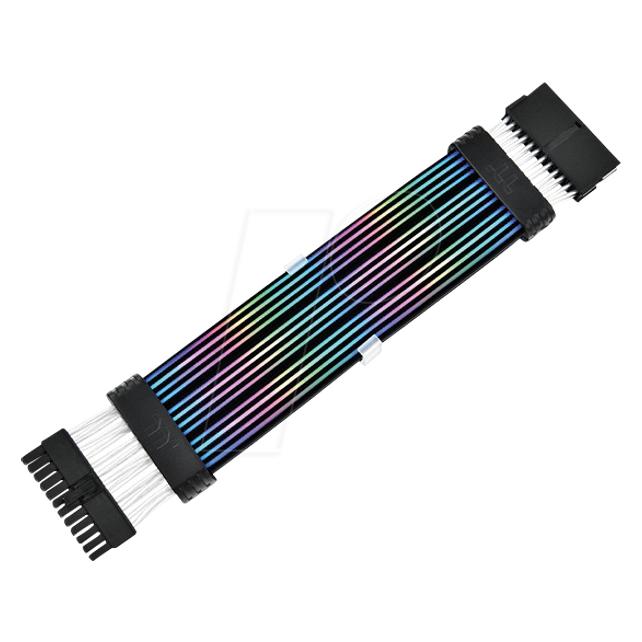 Thermaltake Mod ARGB Black Cable 24Pin (schwarz) (20.20 cm) (AC-081-CN1NAN-A1)