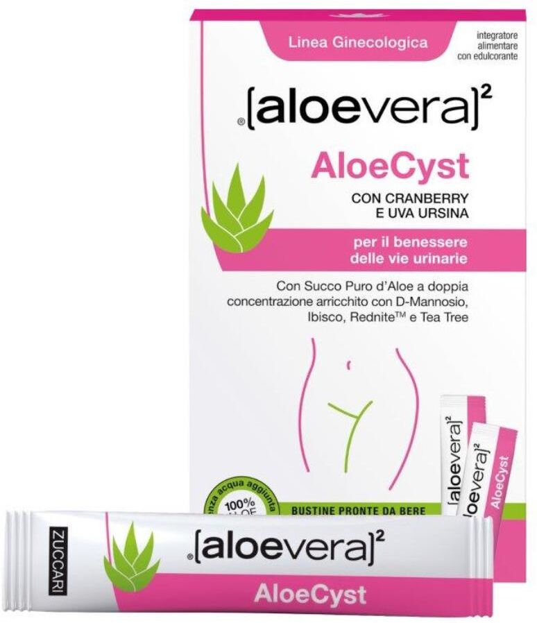 ZUCCARI Srl Zuccari Aloevera2 Aloecyst, 15 Stick Pack