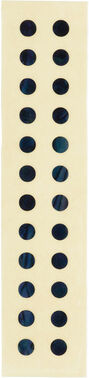 Jockomo "1/8"Side Dot Fret Markers BP" Black Pearl
