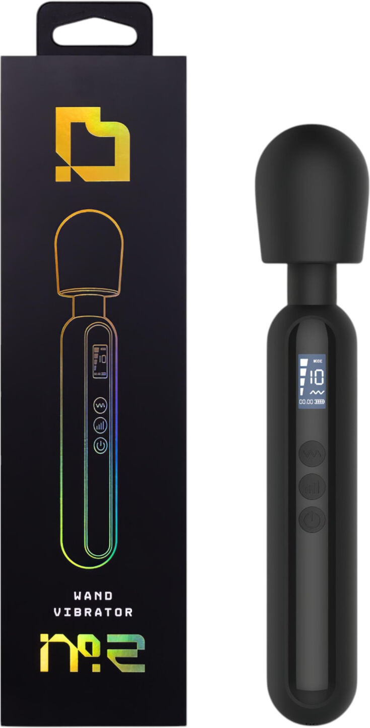 Blaq - Massagevibrator - Stor Digital - Sort
