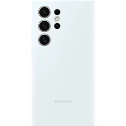 Samsung Silicone Case (Samsung Galaxy S24 Ultra), Smartphone Hülle, Grau