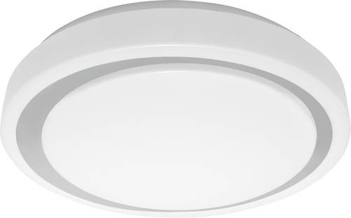 LEDVANCE 4058075486409 SMART+ TUNABLE WHITE Moon 380 GR LED-Deckenleuchte 24W Weiß, Silber