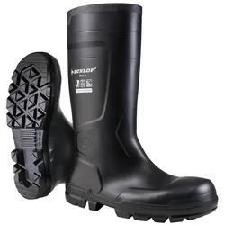 DUNLOP Sicherheitsstiefel Work-It Full Safety S5 Gr. 42 PVC SR schwarz NB2HD01