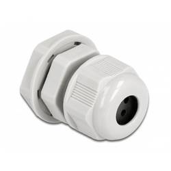 Delock 60380 wasserdicht PG9 Kunststoff Grau 1 St.