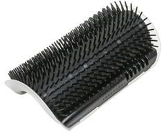 Uplifted Finds Durian Point Sensory Scratcher Wall Mounted Self Grooming Corner Brush & Pet Massage Interface black