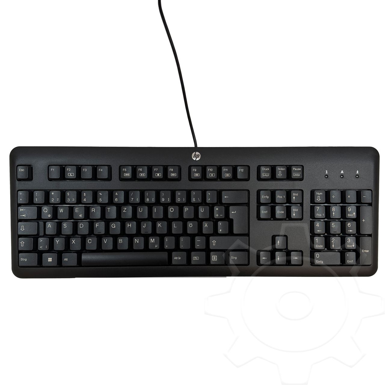 HP Standard Keyboard USB Deutsch schwarz (kabelgebunden)
