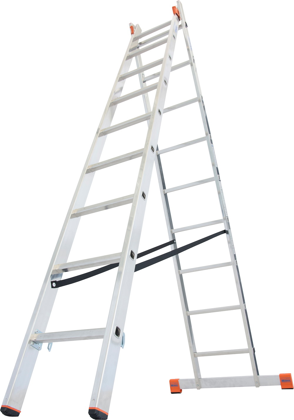 KRAUSEWERK Dubilo Mehrzweckleiter 2x9 Sprossen, 09601332