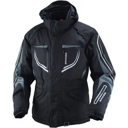 IXS Samara, Textiljacke wasserdicht - Schwarz/Grau - XL