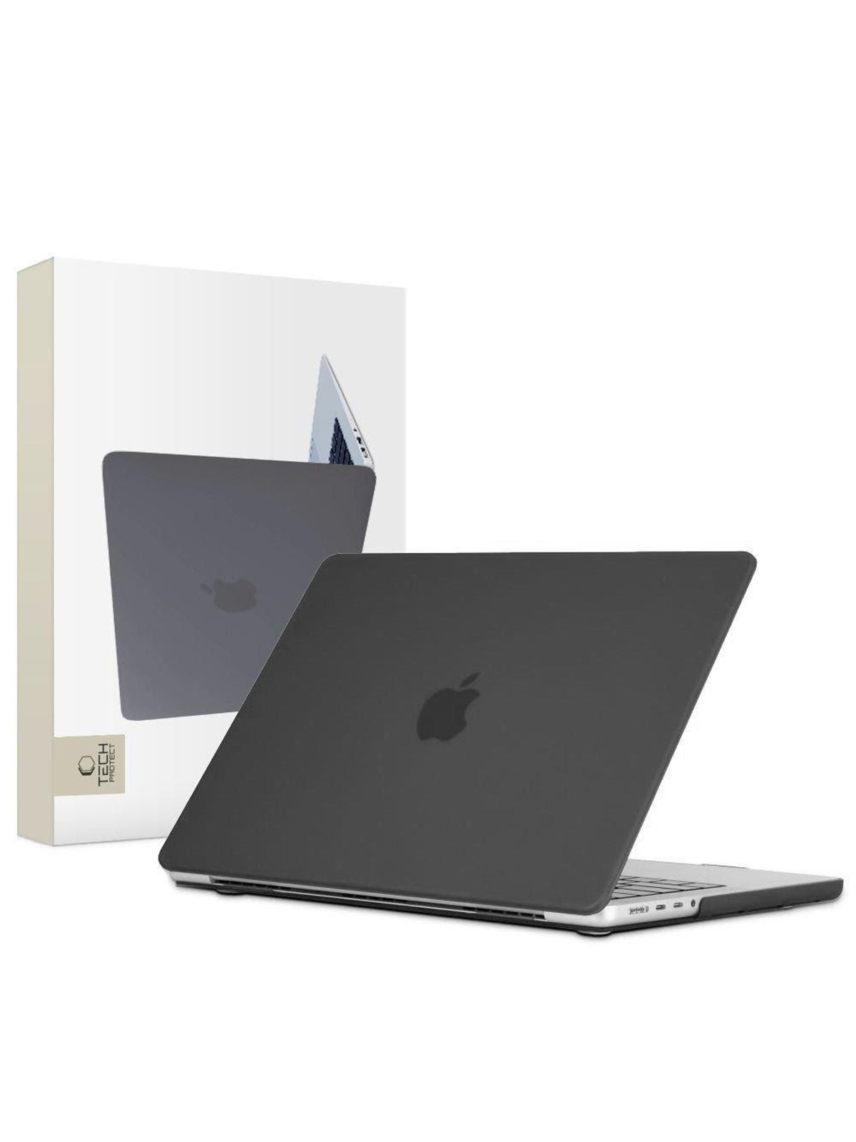 Tech-Protect SmartShell Case for MacBook Pro 16" M1 / M2 / M3 2021-2023 - matt black