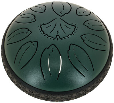 Thomann "Tongue Drum 6" Ginko JG" Mineralgrün