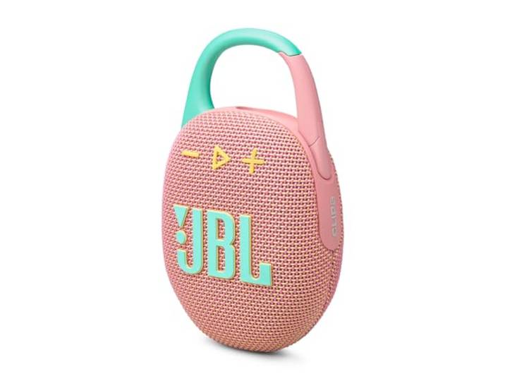 JBL Clip 5, Draagbare Bluetooth Luidspreker, Roze