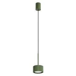 Sollux SL.2679 Pendelleuchte AURA 1 olivgrün Gx53