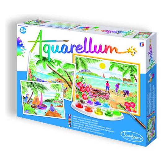 Sentosphere Aquarellum Gm 3T Paysages Tropicaux (6360)