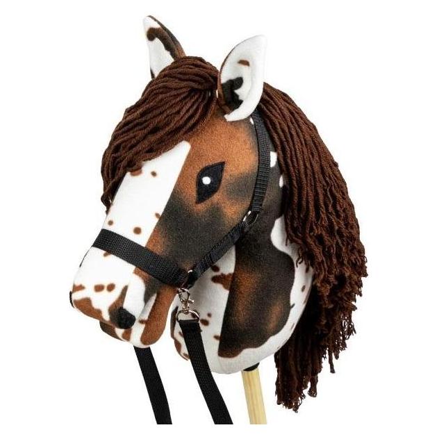 Hobby Horse Skippi. Bay-tobiano stick horse (54386172)