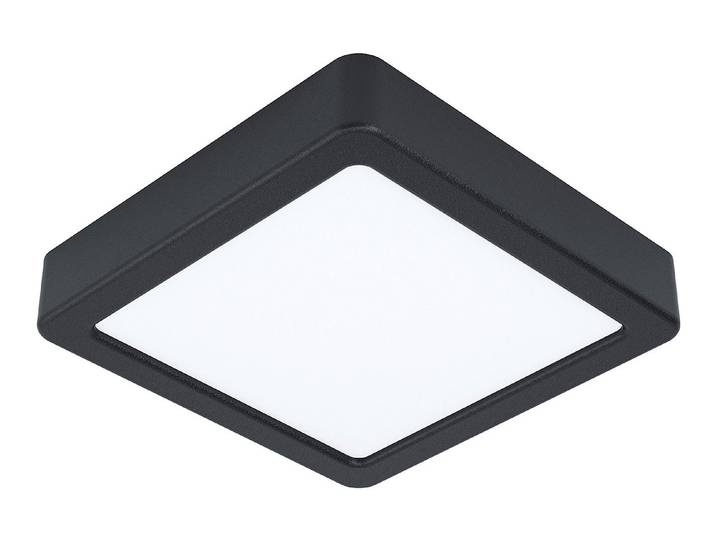Eglo LED-Deckenleuchte Fueva 5 Schwarz 16 × 16 cm