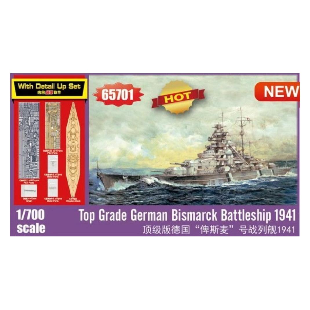 I Love Kit Top Grade German Bismarck Battleship (65701)