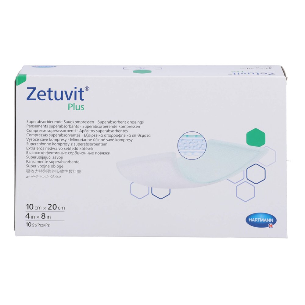 ToValCare GmbH Zetuvit Plus Extrastarke Saugkompr.steril 10x20 Cm 17512359