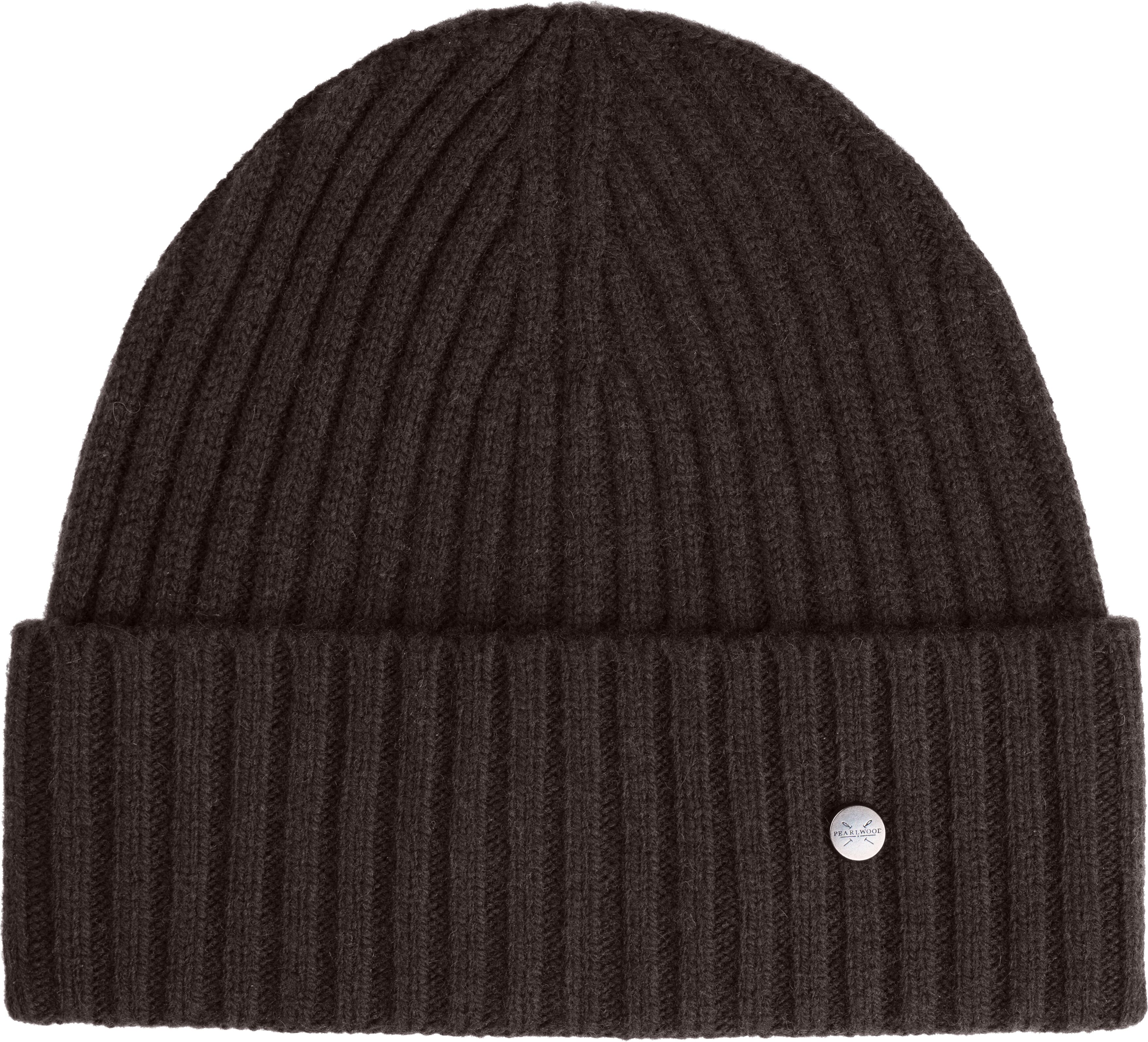 Strickmütze PEARLWOOD "STEN", Herren, chocolate, Materialmix, Mützen Strickmütze, sportive und moderne Passform chocolate Einheitsgröße