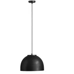 Hängeleuchte Pendellampe Retro Esstischleuchte schwarz Wohnzimmerleuchte D 40 cm