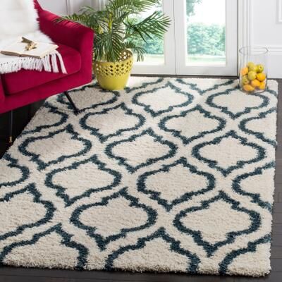 SAFAVIEH Hudson Shag Pala Moroccan 2-inch Thick Rug