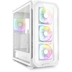Sharkoon PC Gehäuse AK5G RGB White ATX weiß