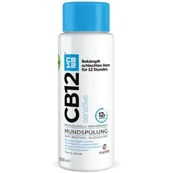 CB12 sensitive MUNDSPÜLUNG SOFT MENTHOL, ALKOHOLFREI 500 ml Spüllösung