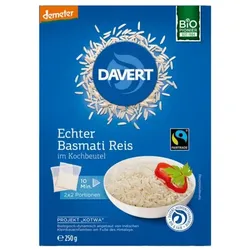 Davert Basmati Reis im Kochbeutel bio