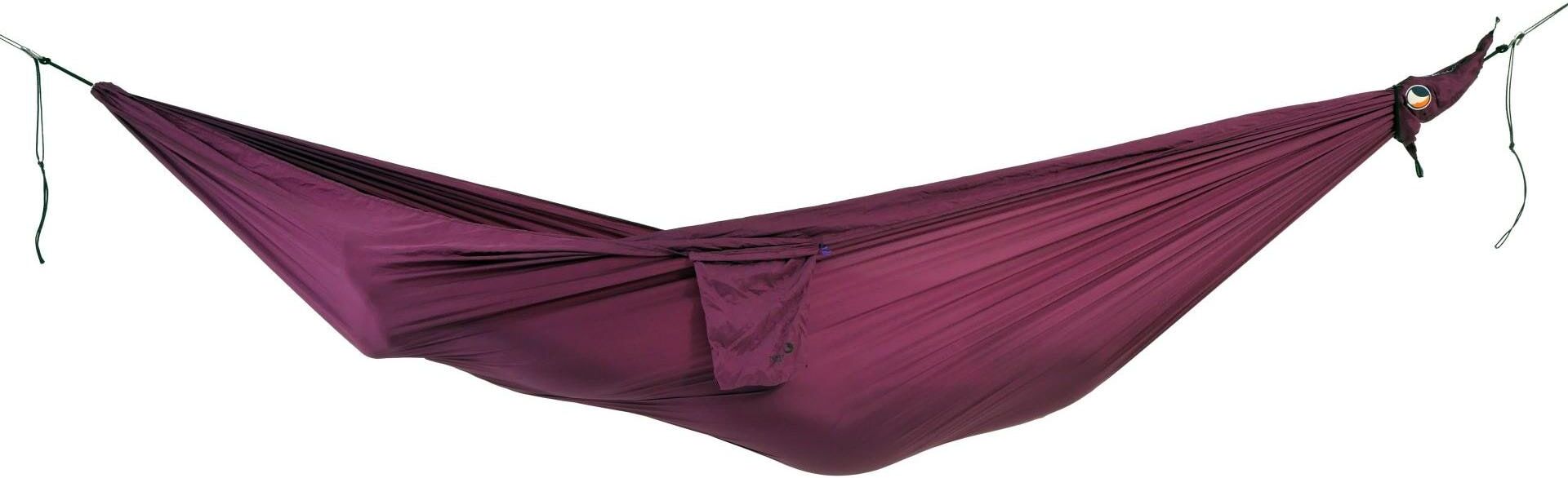 Hängematte "ticket to the moon Compact", rot (bordeaux), B:155cm L:320cm, Hängematten, Hängematte bordeaux Einheitsgröße