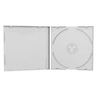 MediaRange CD-Leerhülle für 1 Disc transparentes Tray (BOX24)