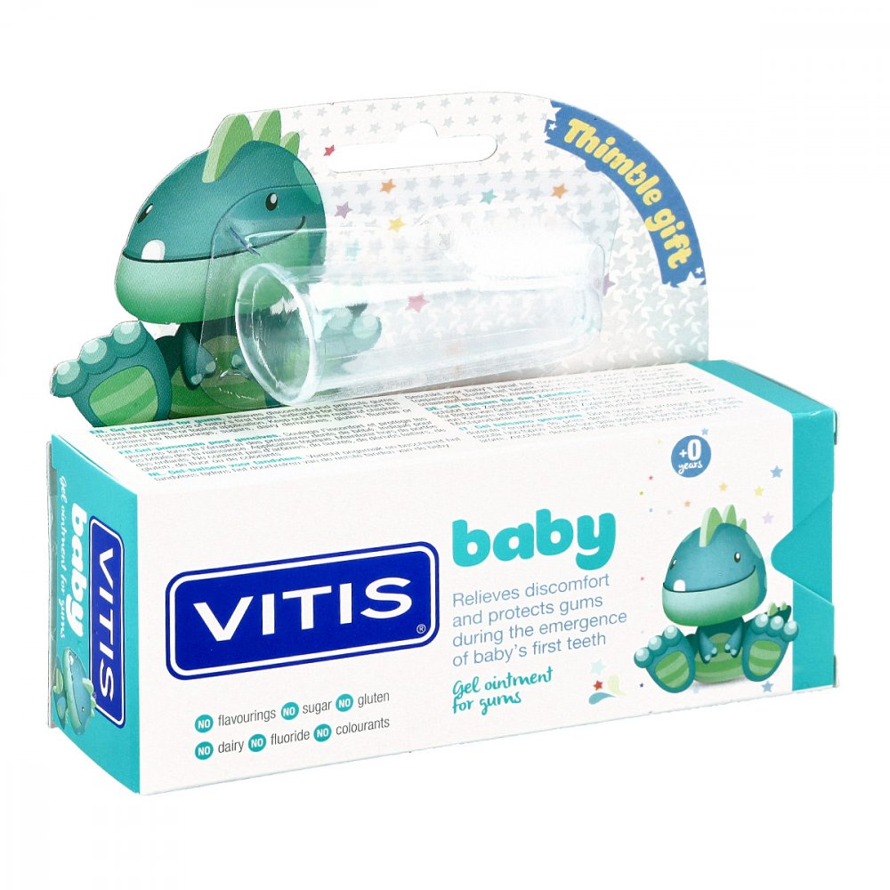 DENTAID GmbH Vitis Baby Gel+fingerzahnb 14401369