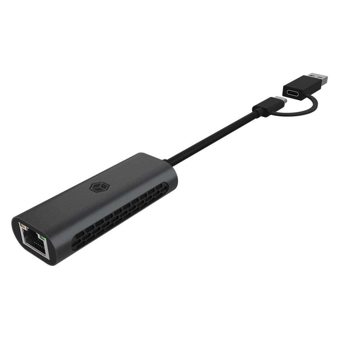 Icy Box IB-LAN301-C3 (USB-C, RJ45 2.5 Gigabit Ethernet (1x)) (IB-LAN301-C3)