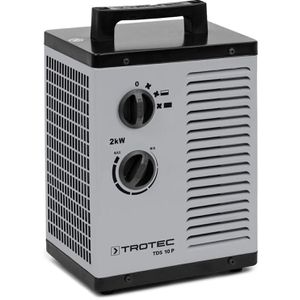Trotec Heizlüfter TDS 10 P, mit 3 Stufen bis 2000 Watt, Keramik-Elektroheizer, 227 m³/h