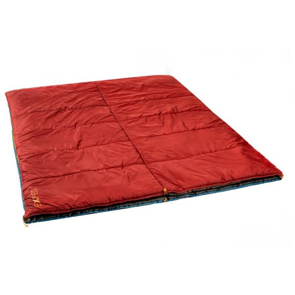 Exped - Megasleep Duo - Decke Gr Duo - 210 x 170 cm Zipper: Dual Zip Rot