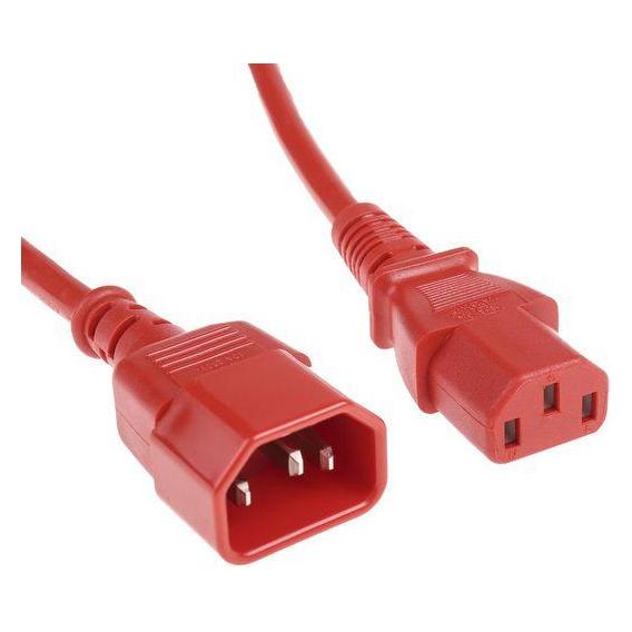 RS PRO Netzkabel Rot 5m, IEC C13 / IEC C14 (5 m) (1230939)