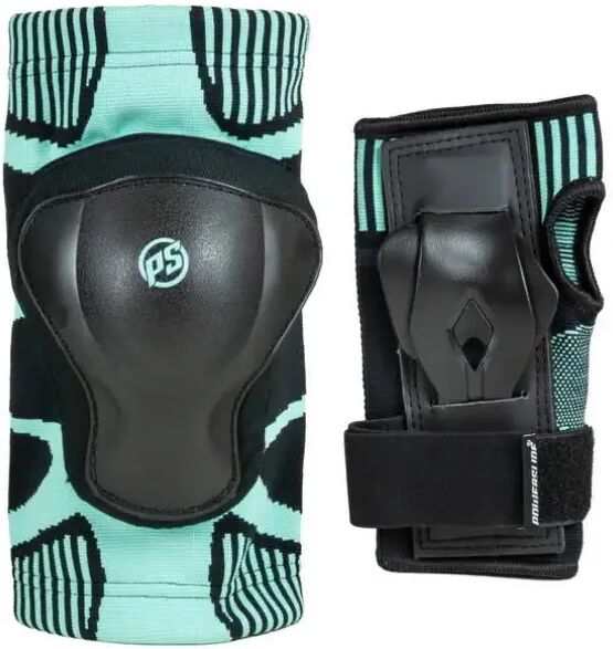 Knie Und Ellenbogenschoner Powerslide Onesie Damen 2 Stk. (Schwarz)