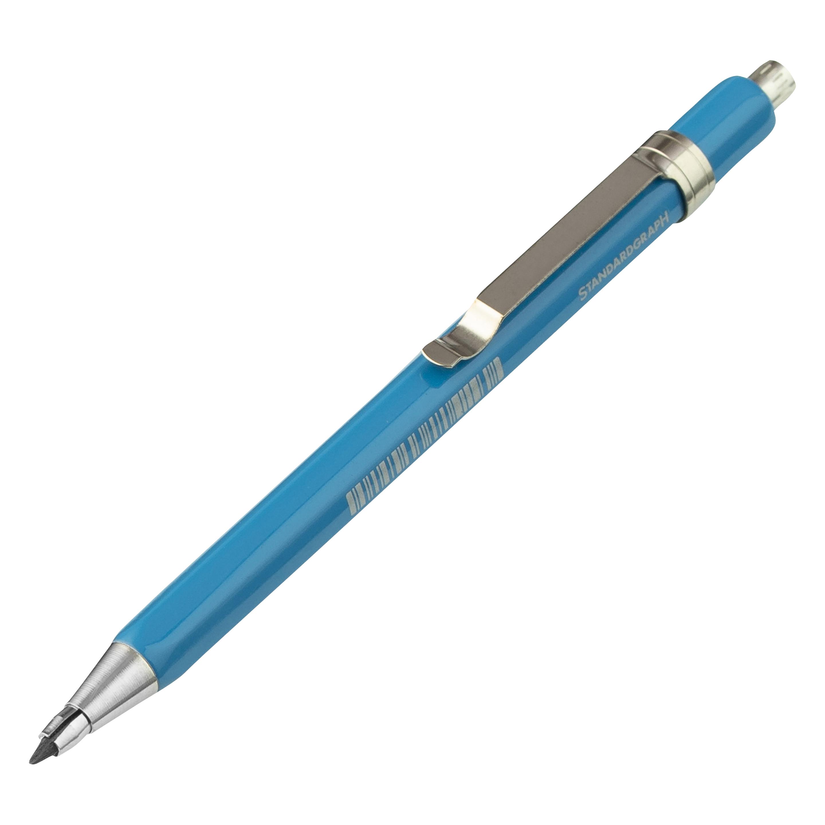 Standardgraph Skizzierstift Miniclip Blau (2 mm, HB, 1x) (571531-SG)